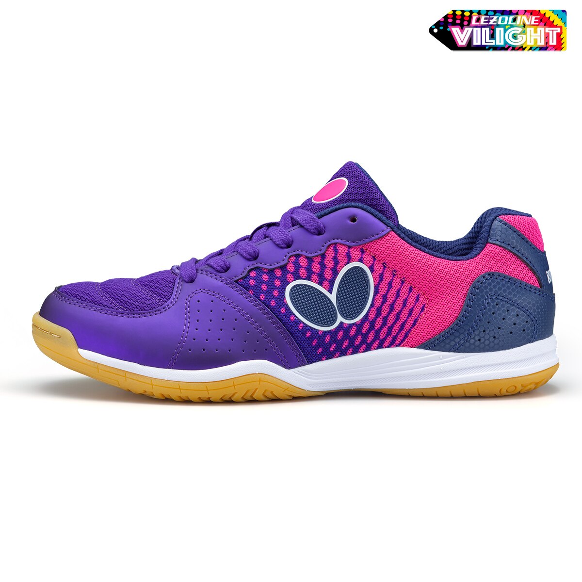 Lezoline Vilight Shoes: Navy Full Sideview